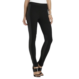 BCBG MAXAZRIA Caragh Faux Leather Moto Leggings Women’s Size XS